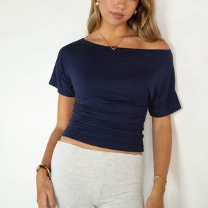 RAYAE Asymmetric Off-The-Shoulder Top [Partial Pre-order]